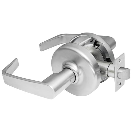 Corbin Russwin Grade 2 Passage Lever x Blank Plate Cylindrical Lock, Newport Lever, Satin Chrome Finish, Non-handed CL3880 NZD 626